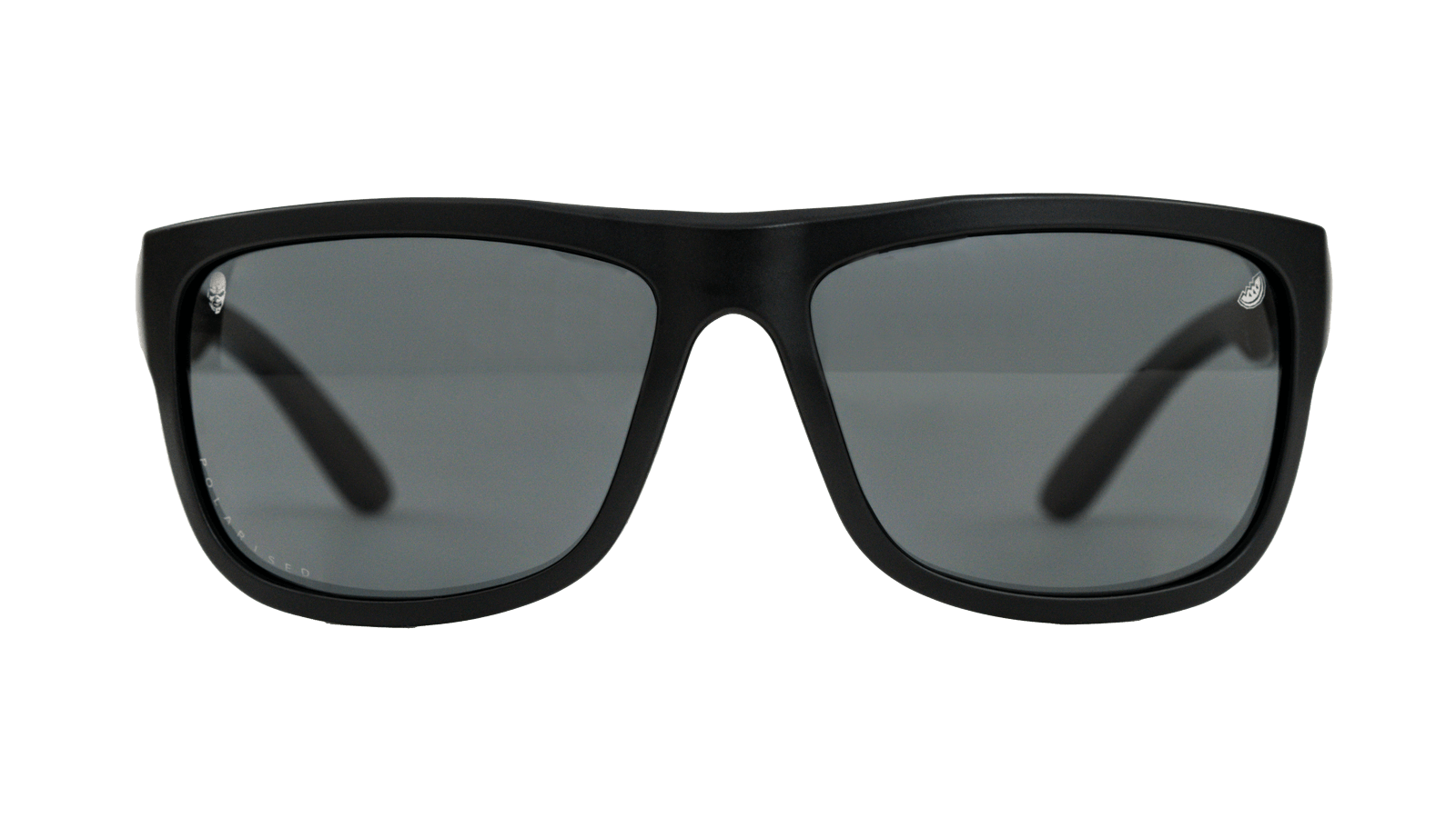 Halfway Sunglasses polarised Iron-Maiden Smoke Front View