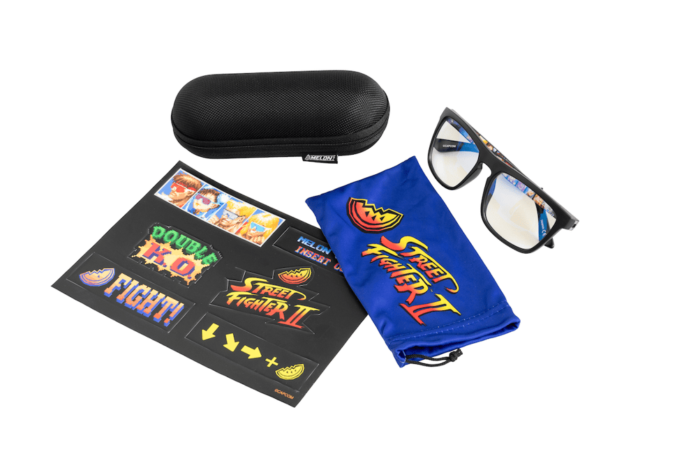 Arcade Sunglasses - Street Fighter II - Player Select Gaming Bundle