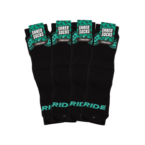 4 Pack (Black/Green)