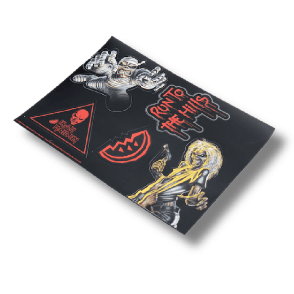 Iron Maiden sticker sheet