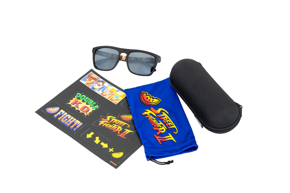 Arcade Sunglasses - Street Fighter II - Player Select Smoke