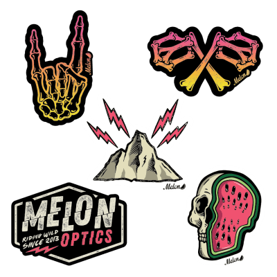 "Downhill til Death" MTB Sticker Pack