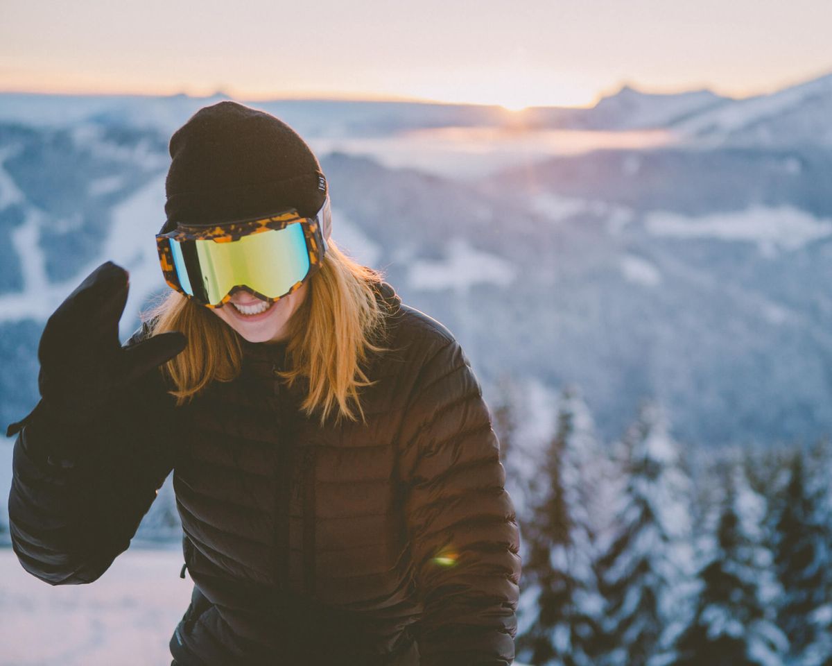 For love of the snow goggle lens