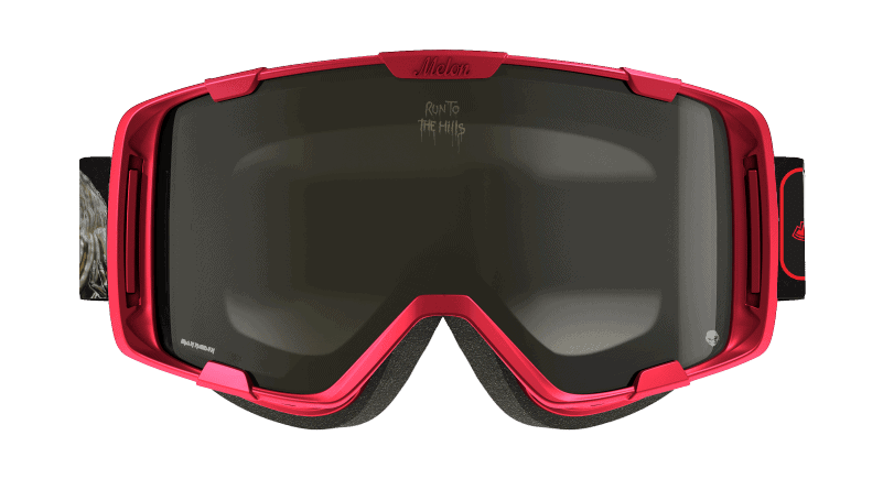 Parker N.O.T.B Goggle Iron-Maiden Front View