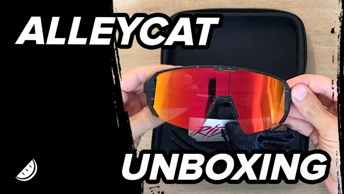 Unboxing the Alleycat Riding Glasses