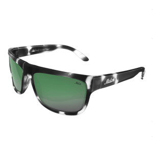 Black Tortoise Frame - Green Gradient Lens
