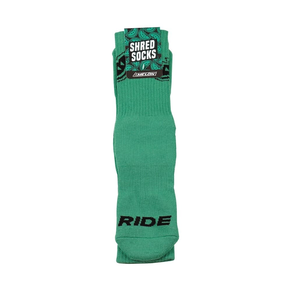 Melon Optics Shred Socks - Green:Black Main