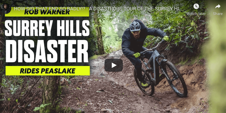 VIDEO: Surrey Hills disaster ride!