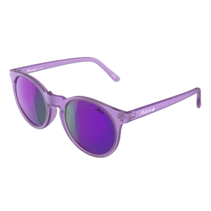 Frosted Plum Frame - Purple Chrome Polarised Lens
