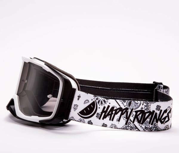 Black and White MTB Goggle